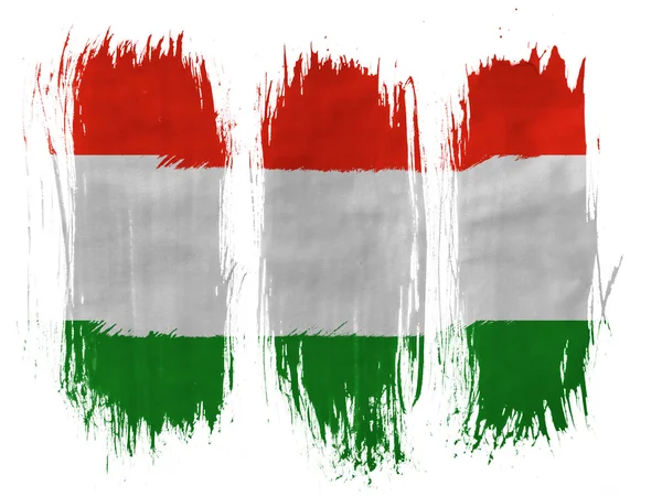 The Hungarian flag — Stock Photo, Image