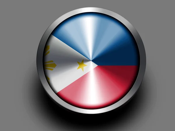 Bandera de Filipinas — Foto de Stock