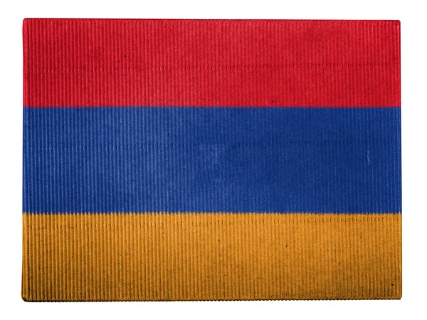 La bandera armenia — Foto de Stock