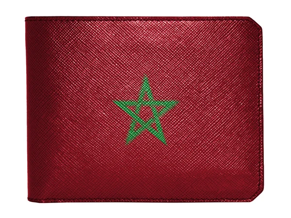 Det marokkanske flag - Stock-foto