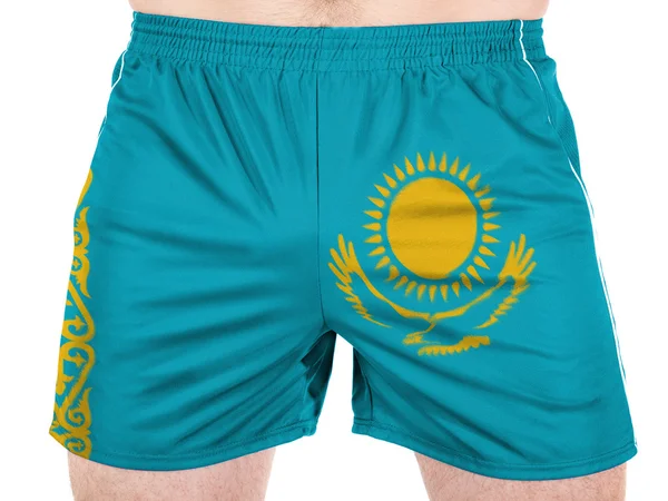 Le drapeau kazakh — Photo