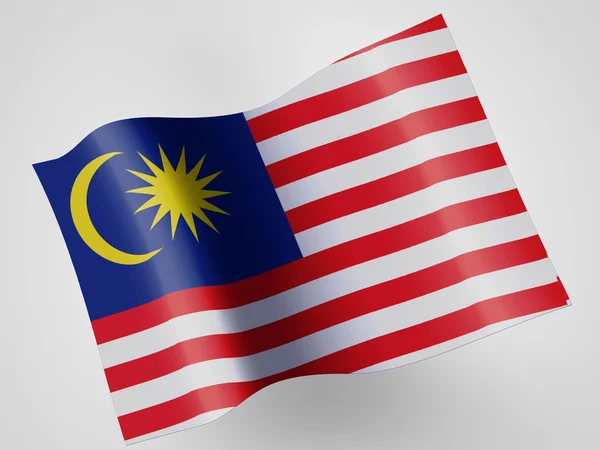 マレーシアの国旗 — ストック写真