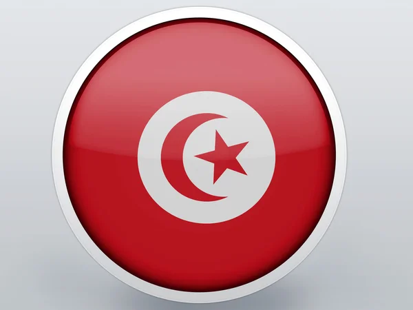 Flaggan tunis — Stockfoto