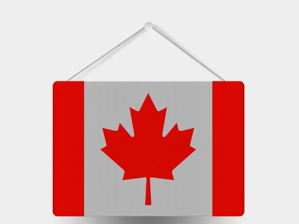 Le drapeau canadien — Photo