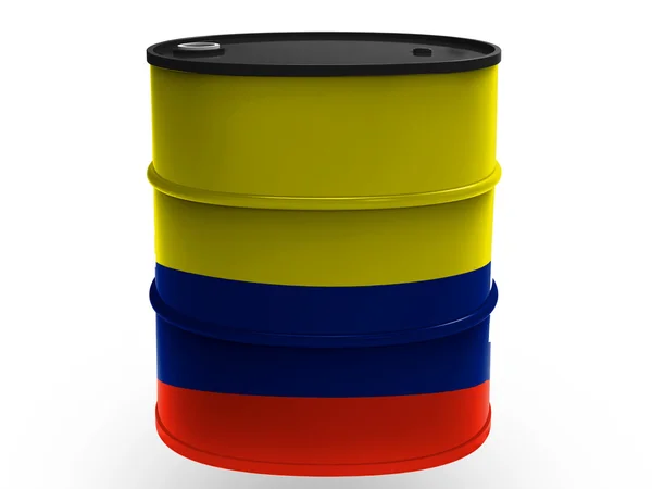 The Colombian flag — Stock Photo, Image