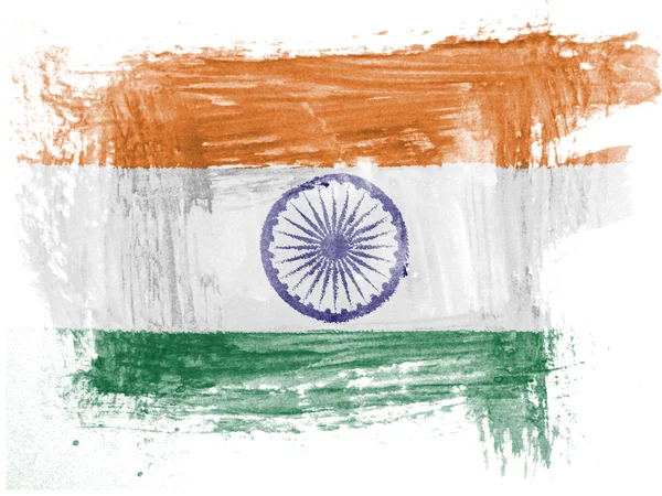 The Indian flag — Stock Photo, Image