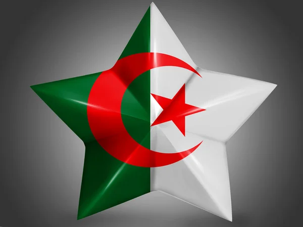 アルジェリアの旗 — ストック写真