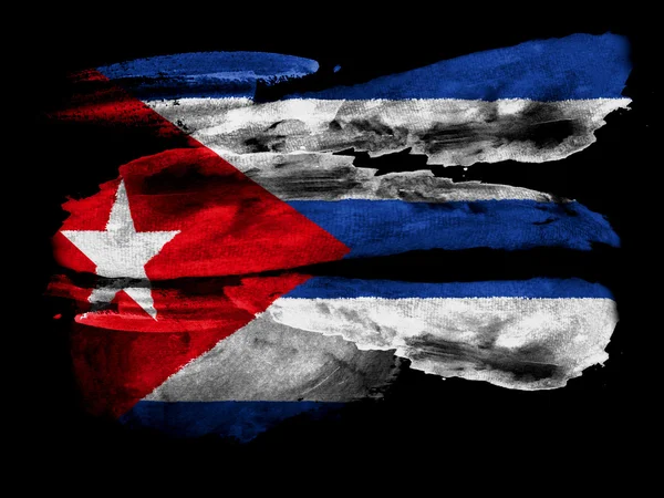 The Cuban flag — Stock Photo, Image