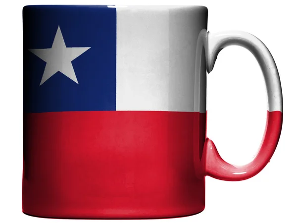 The Chile flag — Stock Photo, Image