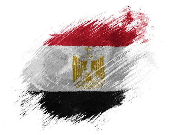 De Egyptische vlag — Stockfoto