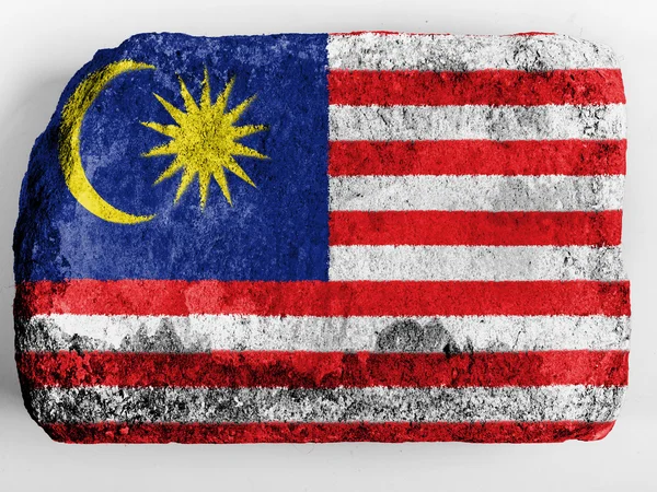 La bandiera della Malesia — Foto Stock