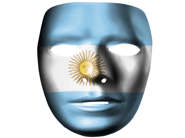 Прапор Аргентини — стокове фото