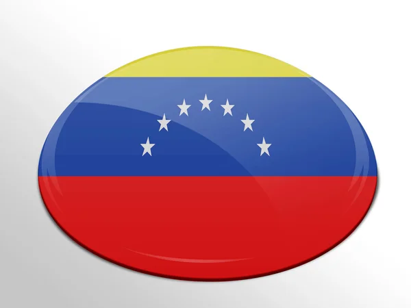 Die venezuelanische Flagge — Stockfoto