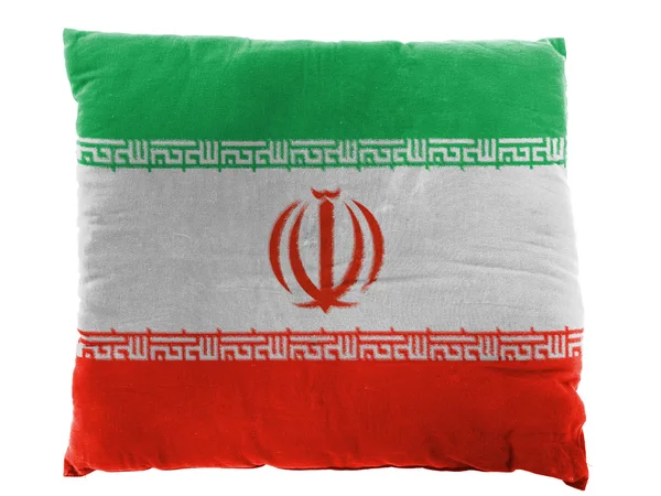 A bandeira iraniana — Fotografia de Stock