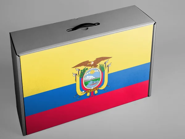 Ecuador-Flagge — Stockfoto