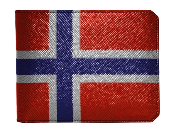 Die norwegische Flagge — Stockfoto