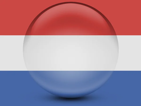 The Netherlands flag — Stock Photo, Image