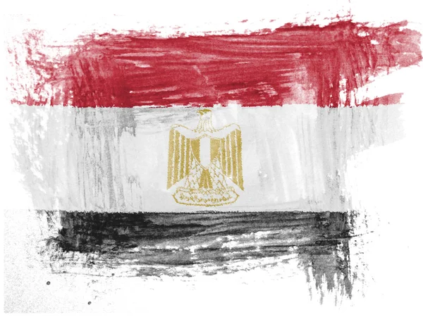 De Egyptische vlag — Stockfoto