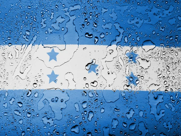 The Honduran flag — Stock Photo, Image