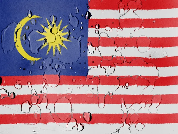 Флаг Малайзии — стоковое фото