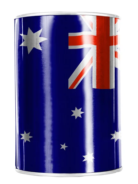 Die australische Flagge — Stockfoto