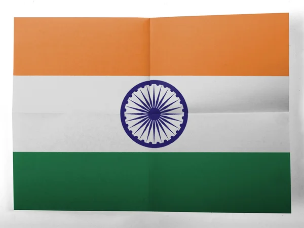 The Indian flag — Stock Photo, Image