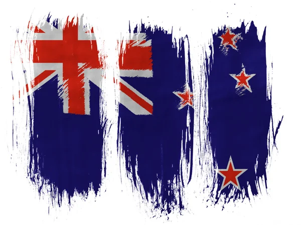Az új-zélandi zászló Stock Kép