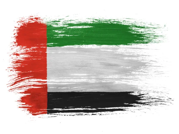 Die Uae-Flagge Stockbild