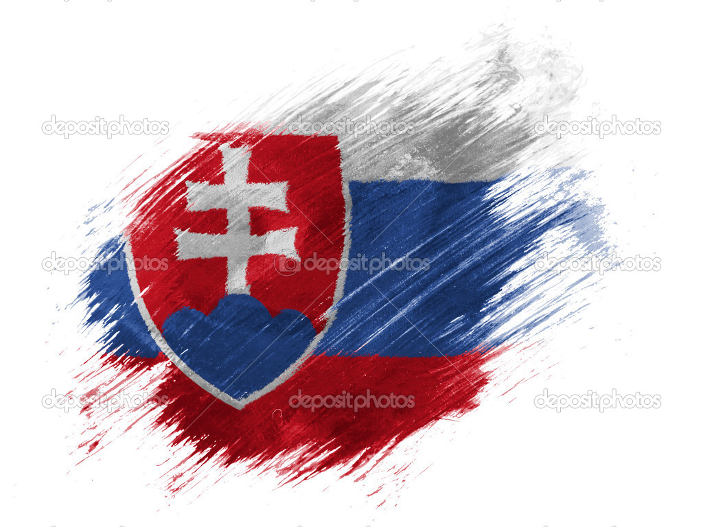 Vlajka Slovenska — Stock Fotografie © Olesha #23422888
