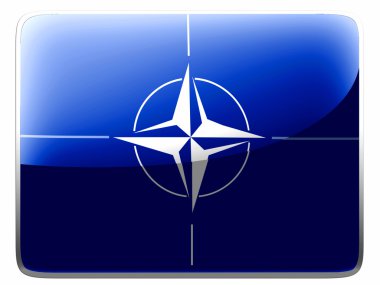 NATO sembolü kare arabirimi simgesini boyalı