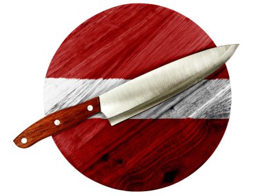 Letonya bayrağı