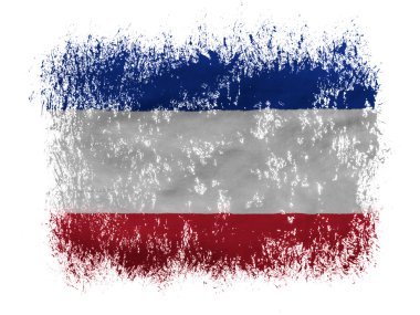 Sırbistan ve Karadağ bayrağı