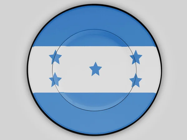 Bandeira hondurenha — Fotografia de Stock