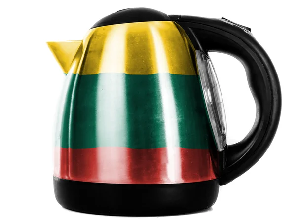 The Lithuanian flag — Stock Photo, Image