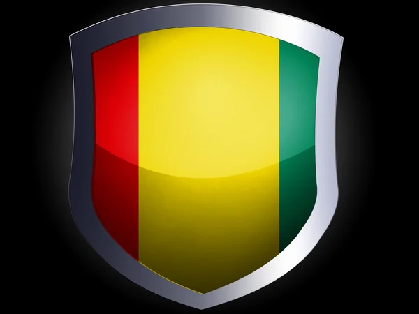 Guineas flagga — Stockfoto