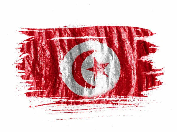 Flaggan tunis — Stockfoto
