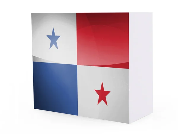 Die panama-flagge — Stockfoto