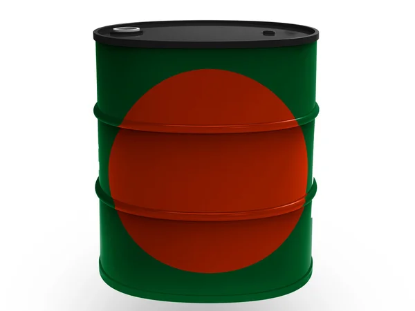A bandeira de Bangladesh — Fotografia de Stock