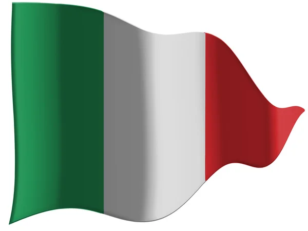 La bandiera italiana — Foto Stock