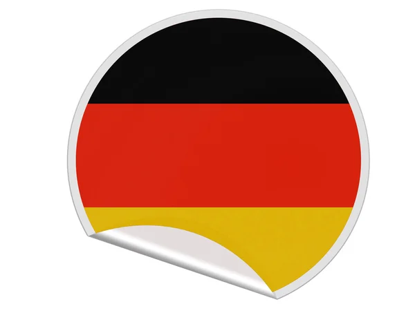 The German flag — Stock Photo, Image