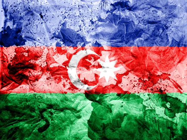 La bandera de Azerbaiyán —  Fotos de Stock