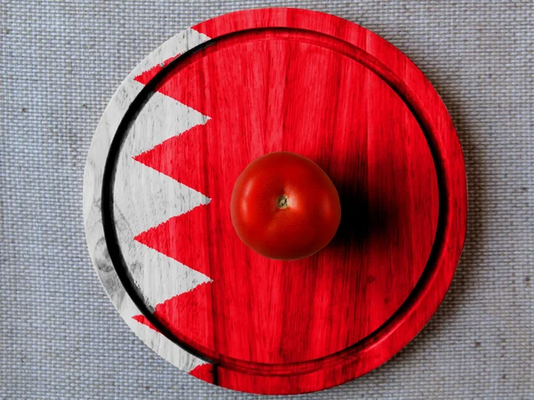 Bahrain. Bahraini flag — Stock Photo, Image