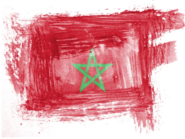 The Moroccan flag — Stock Photo, Image