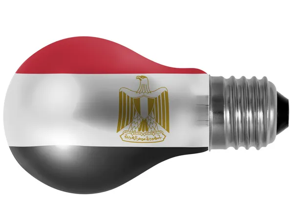 De Egyptische vlag — Stockfoto