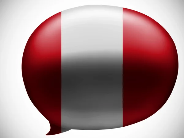 Perun lippu — kuvapankkivalokuva