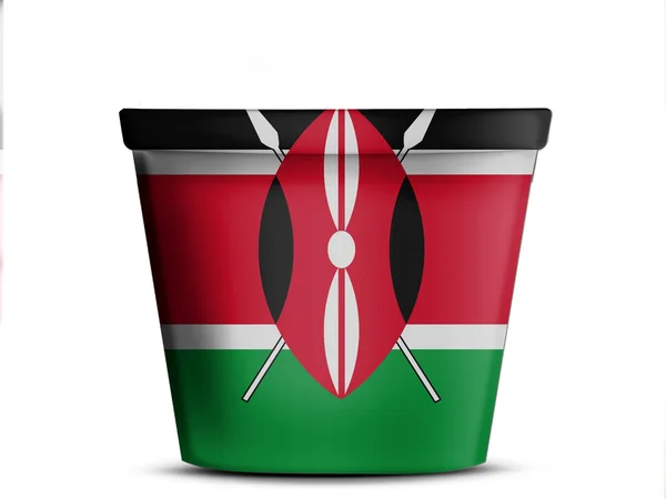 ケニアの旗 — ストック写真