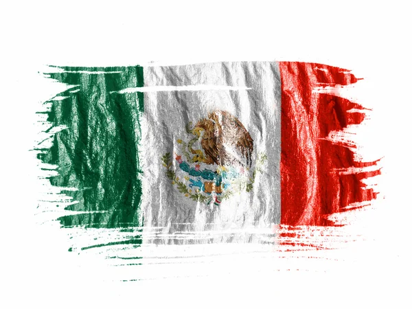 A bandeira mexicana — Fotografia de Stock