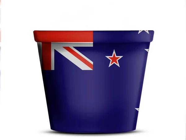 The New Zealand flag — Stock Photo, Image