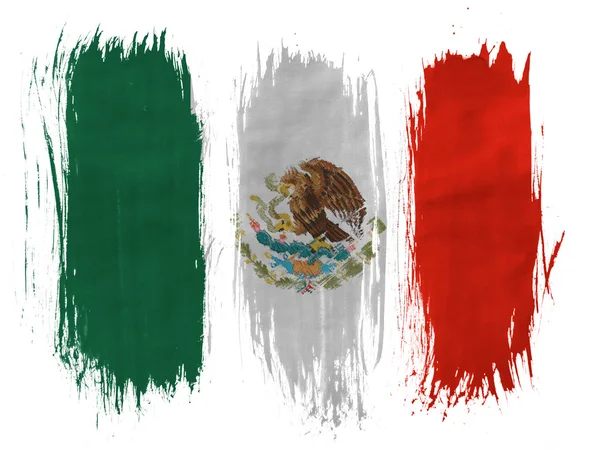 The Mexican flag — Stock Photo, Image