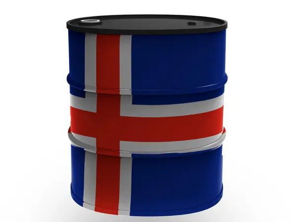 The Icelandic flag — Stock Photo, Image